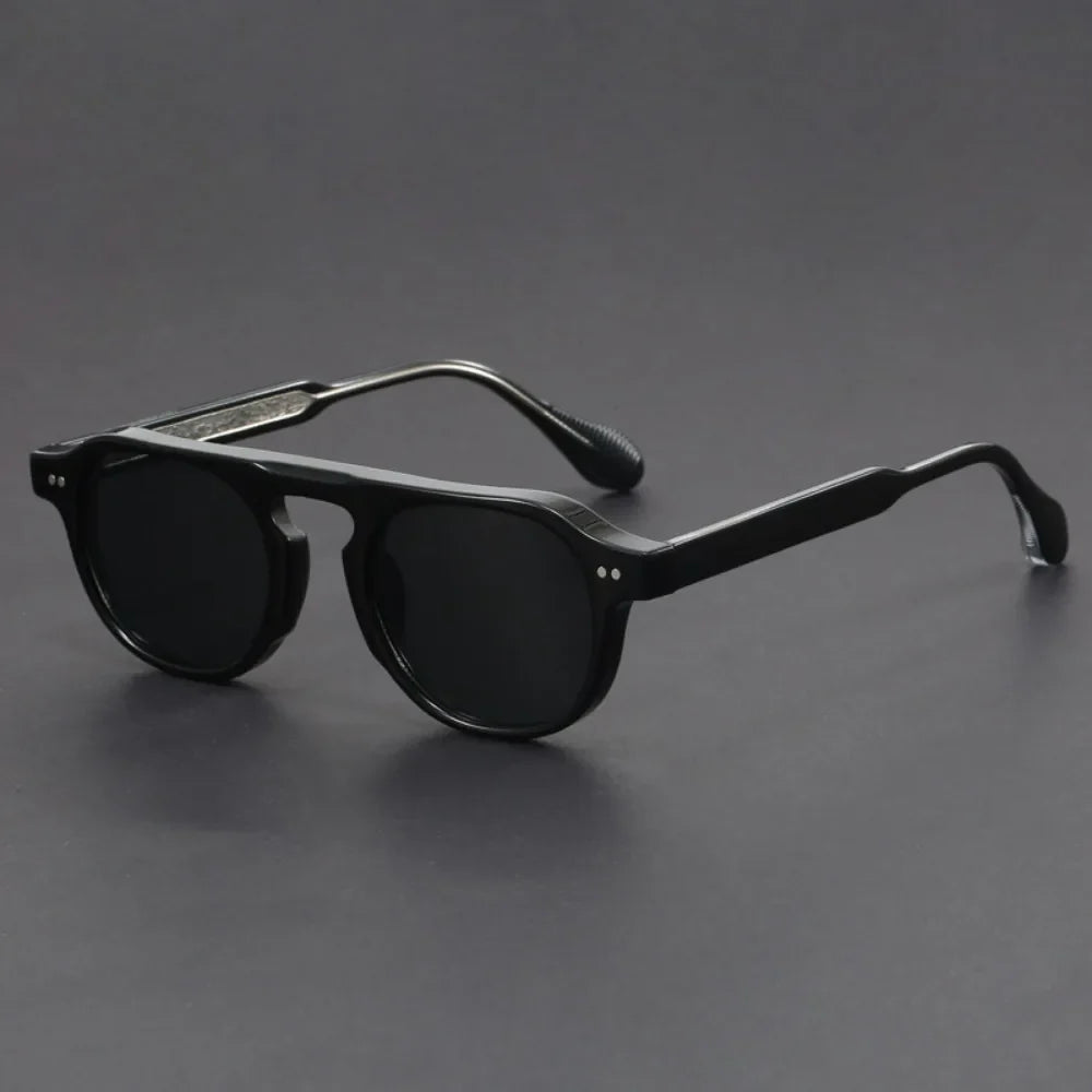 Noir Panto Sunglasses - Jack Hafford