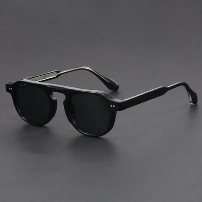 Noir Panto Sunglasses - Jack Hafford