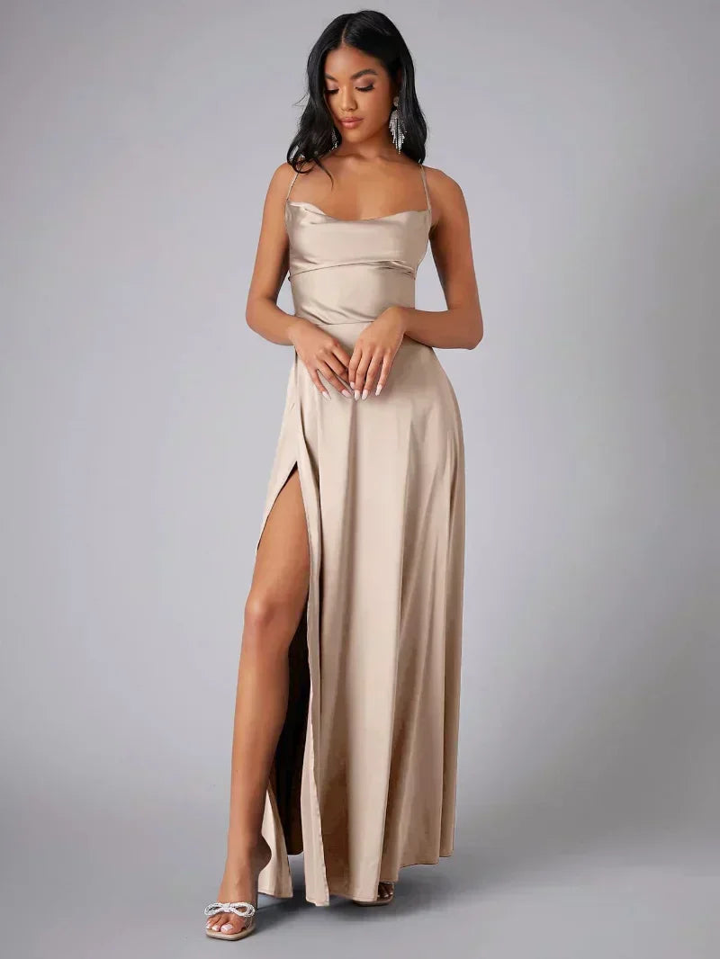 Elegant Ladies Long Flowy Sundress - VibreMode