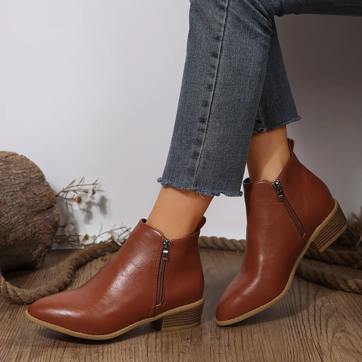 Comfortable Women's Spring Ankle Booties