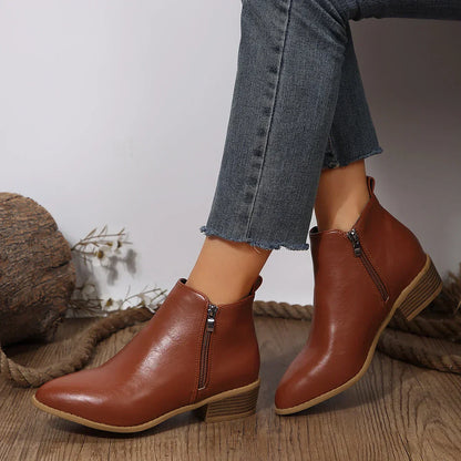 Comfortable Women's Spring Ankle Booties