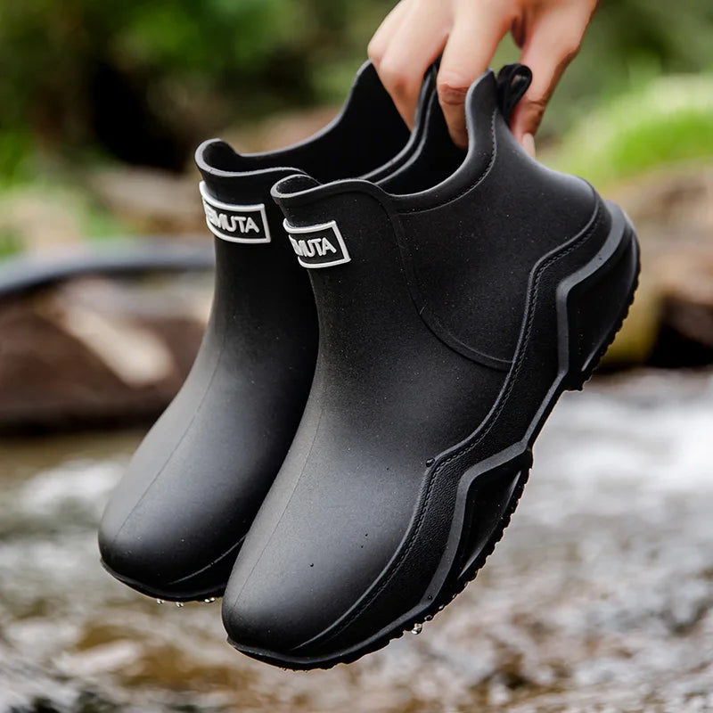 Waterproof Women's Outdoor Slip On Ankle Boots