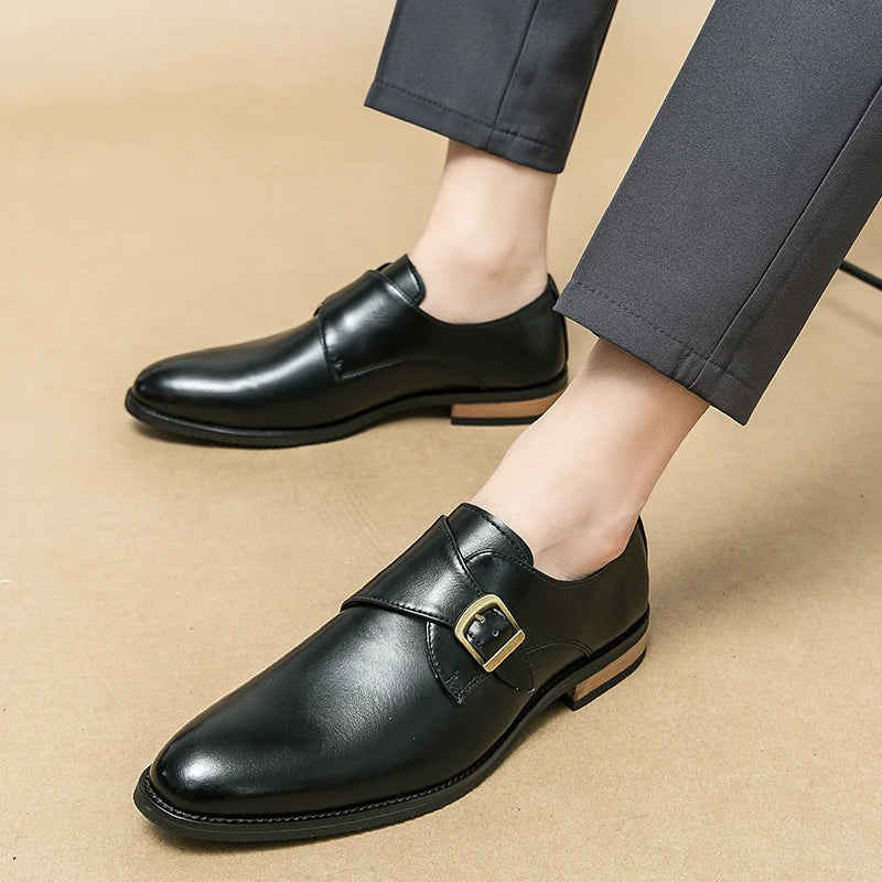 Genuine Brown Leather Shoes
