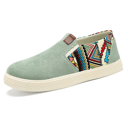 Men's Canvas Slip On Loafers