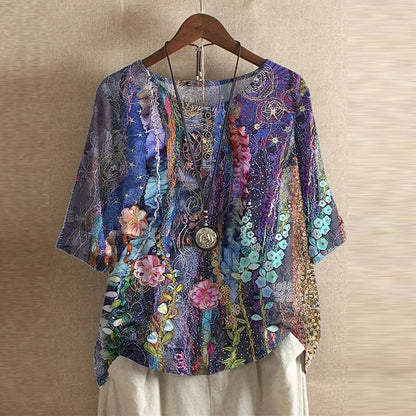 Women's Retro Blouse