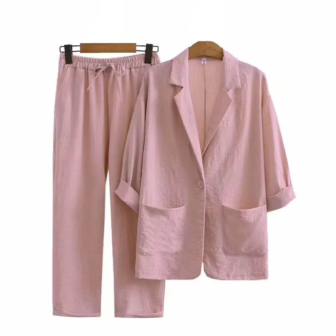 Linen Matching Set