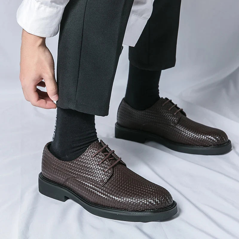 Authentic Brown Leather Shoes
