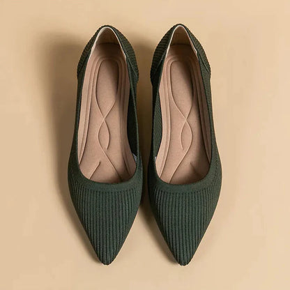 Cute Cat Heel Shoes