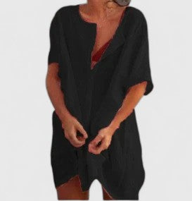 Relaxed Fit Beach Cover Up Short Pants