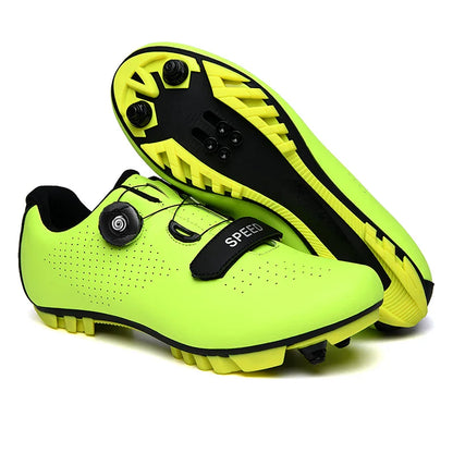 Comfortable Cycling Bike Shoes Clipless Breathable Road Sneakers