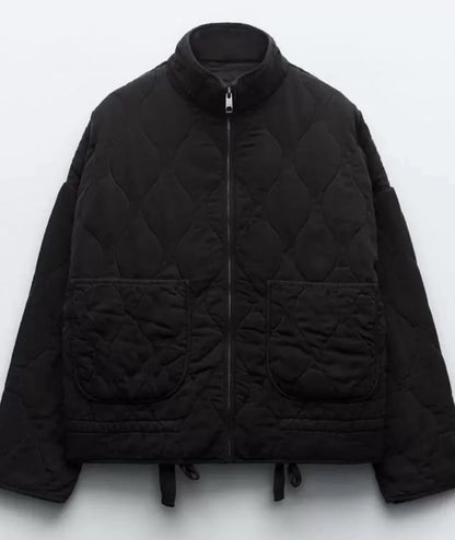 Fashionable Utility Jacket with Pockets