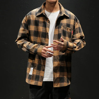 Soft Plaid Flannel Shirt