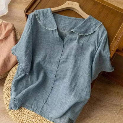 Elegant Lace Women's Blouse
