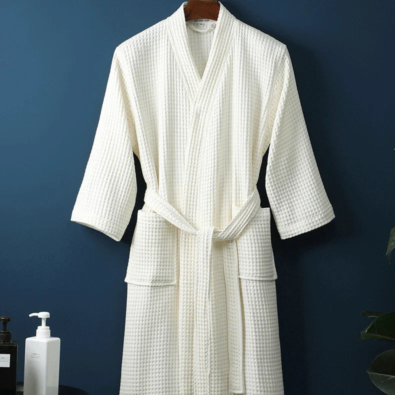 Ardela Women's Waffle Kimono Robe