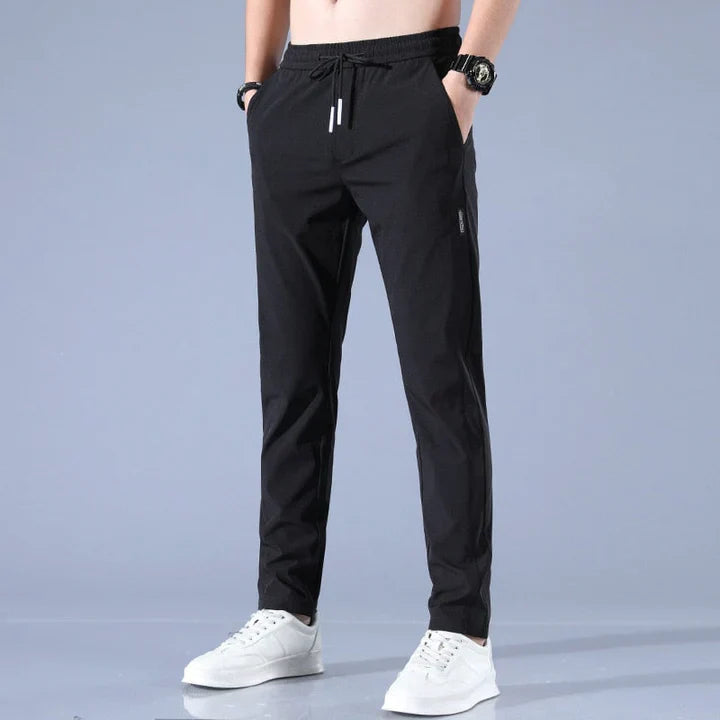 Men's Chino Pants Soft Cotton Beige