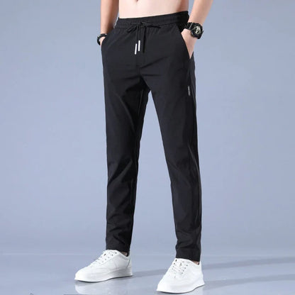 Men's Chino Pants Soft Cotton Beige
