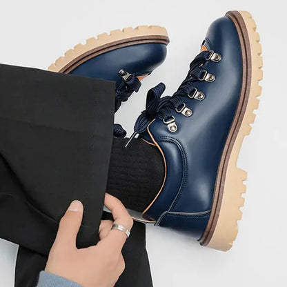 Men's Derby Leather Shoes