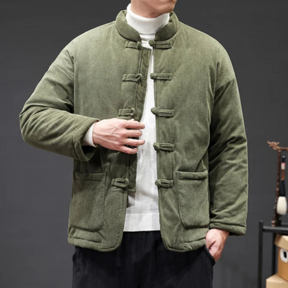Rugged Textured Cotton Jacket