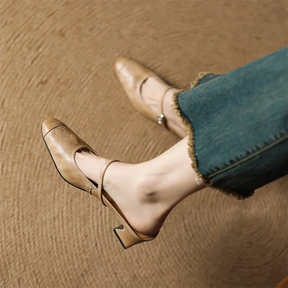 Milano Genuine Leather Mules