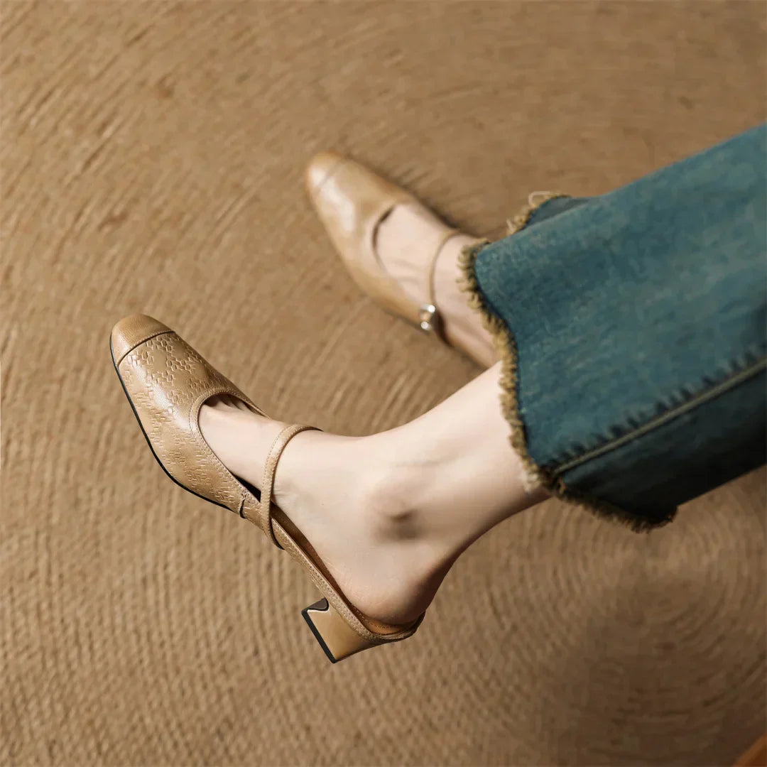 Women's Genuine Leather Mules