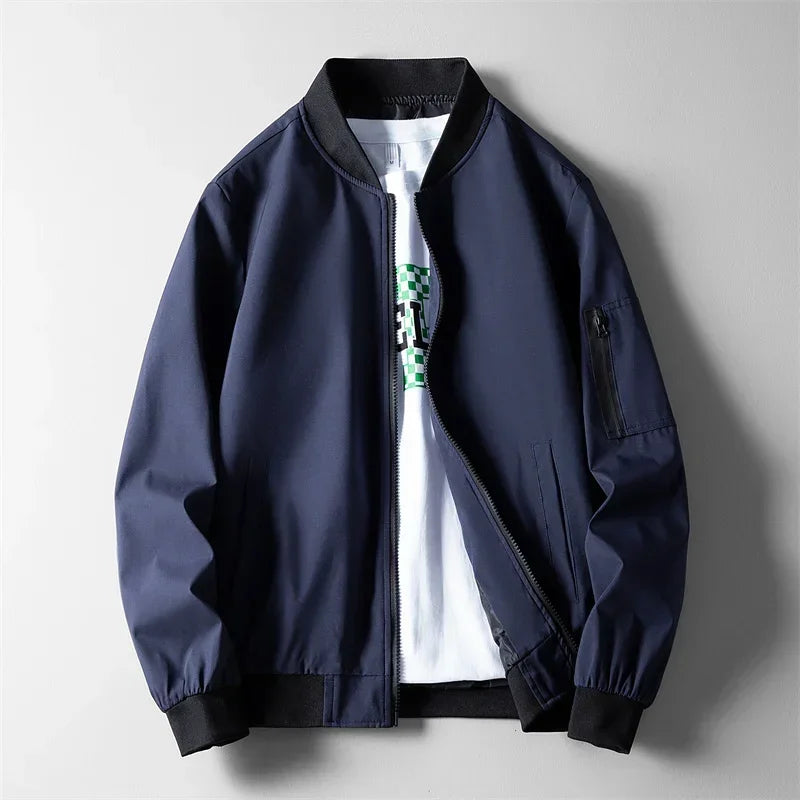 Warm Waterproof Bomber Coat