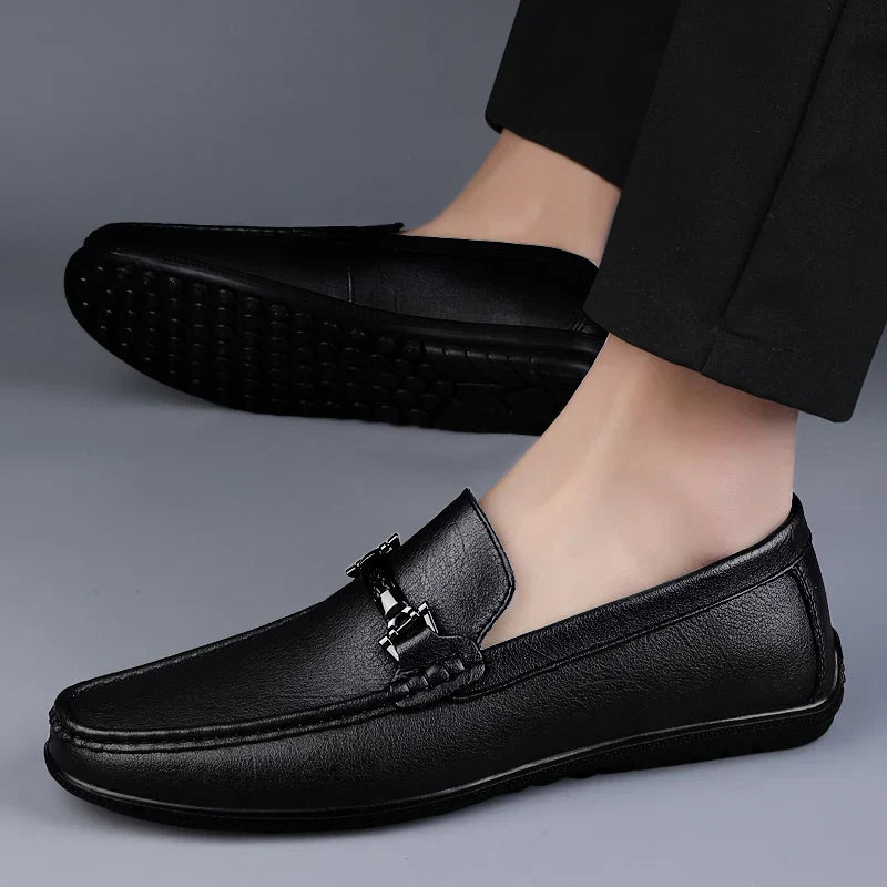 Men's Slip-On Loafers Formal Leather