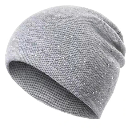 Women's Rhinestone Beanie