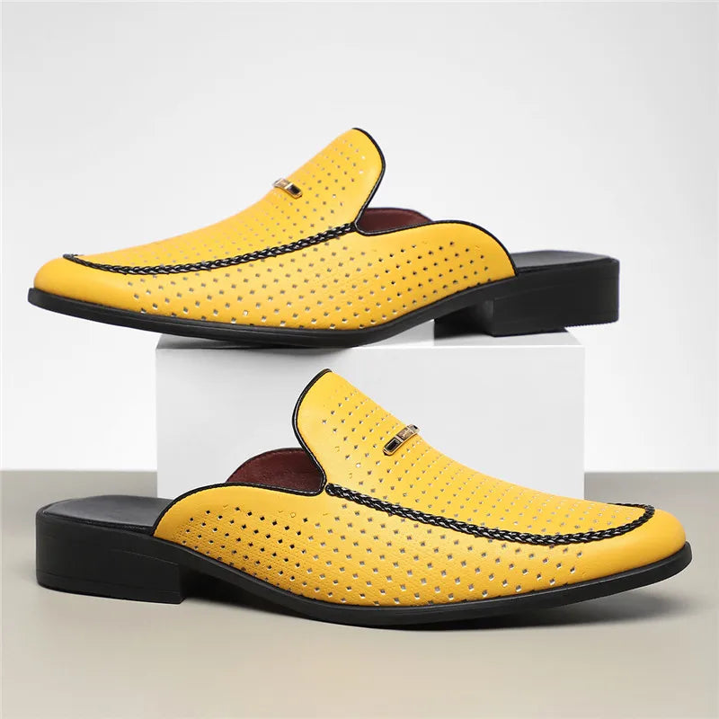 Women's Leather Summer Mules