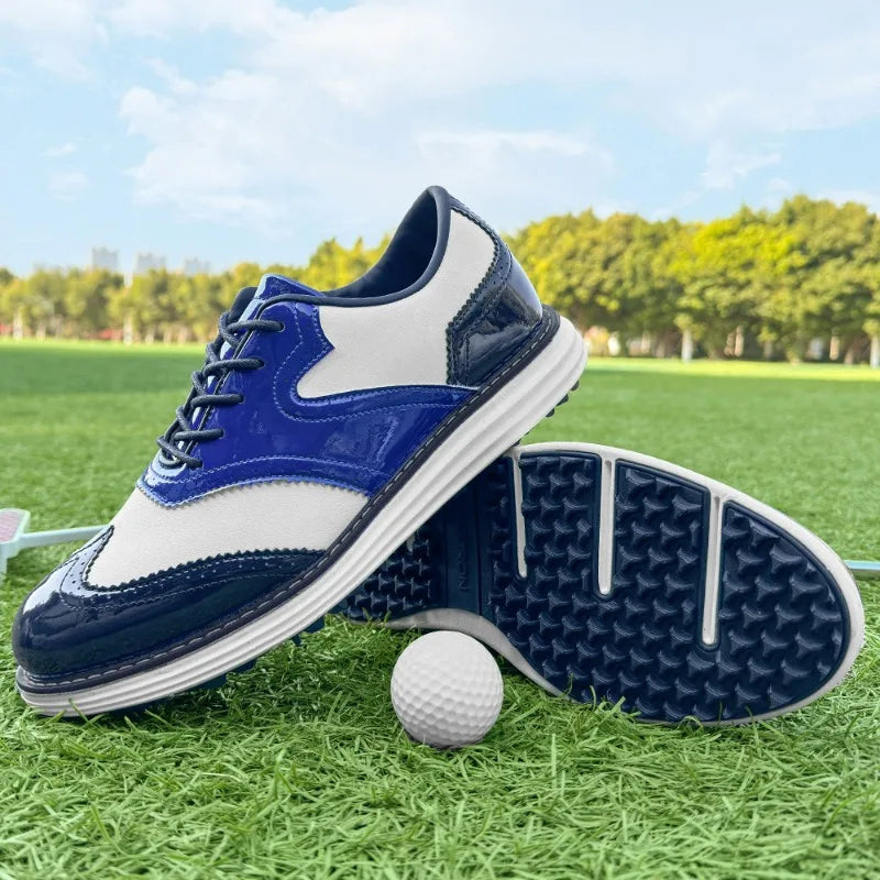 Men's Golf Shoe Leather Strathmore Heritage