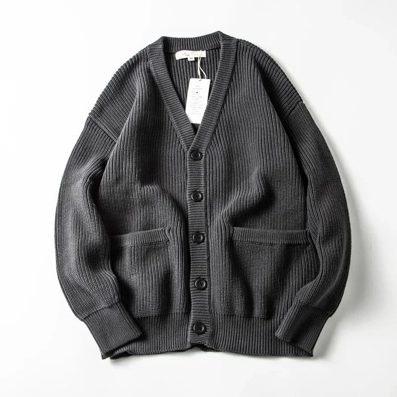 Warm Knit Cardigan Sweater