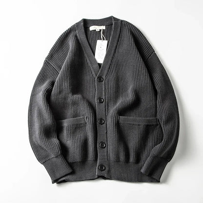 Warm Knit Cardigan Sweater