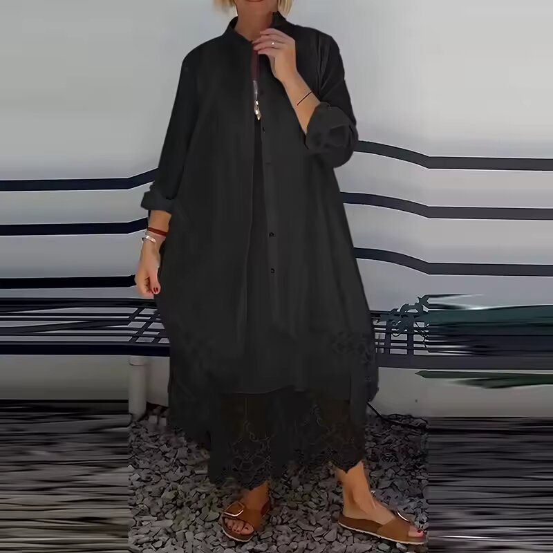 Elegant Floral Women's Dress Set