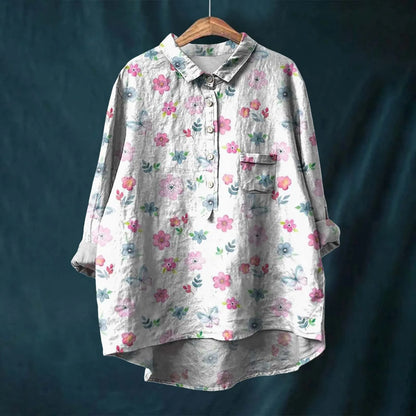 Floral Women's Casual Spring Blouse