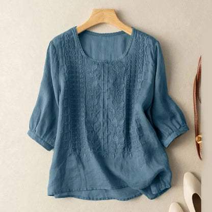 Casual Floral Loose Fit Top