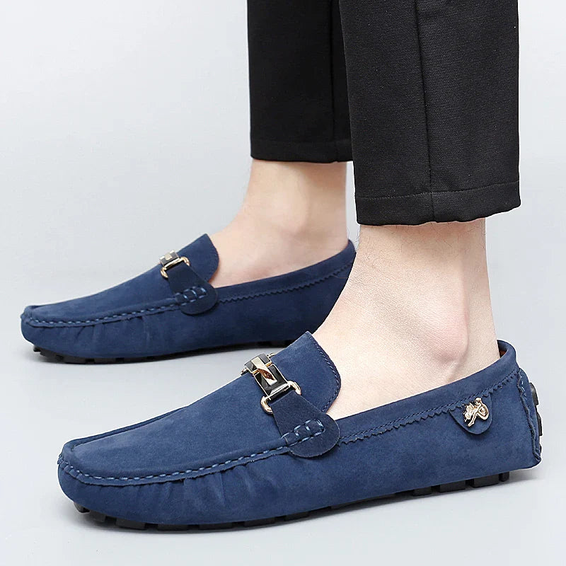 Luxury Soft Suede Slip On Loafers