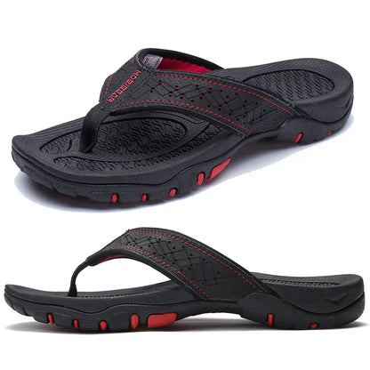 Comfortable Men's Sports Flip Flops with Arch Support Sandals