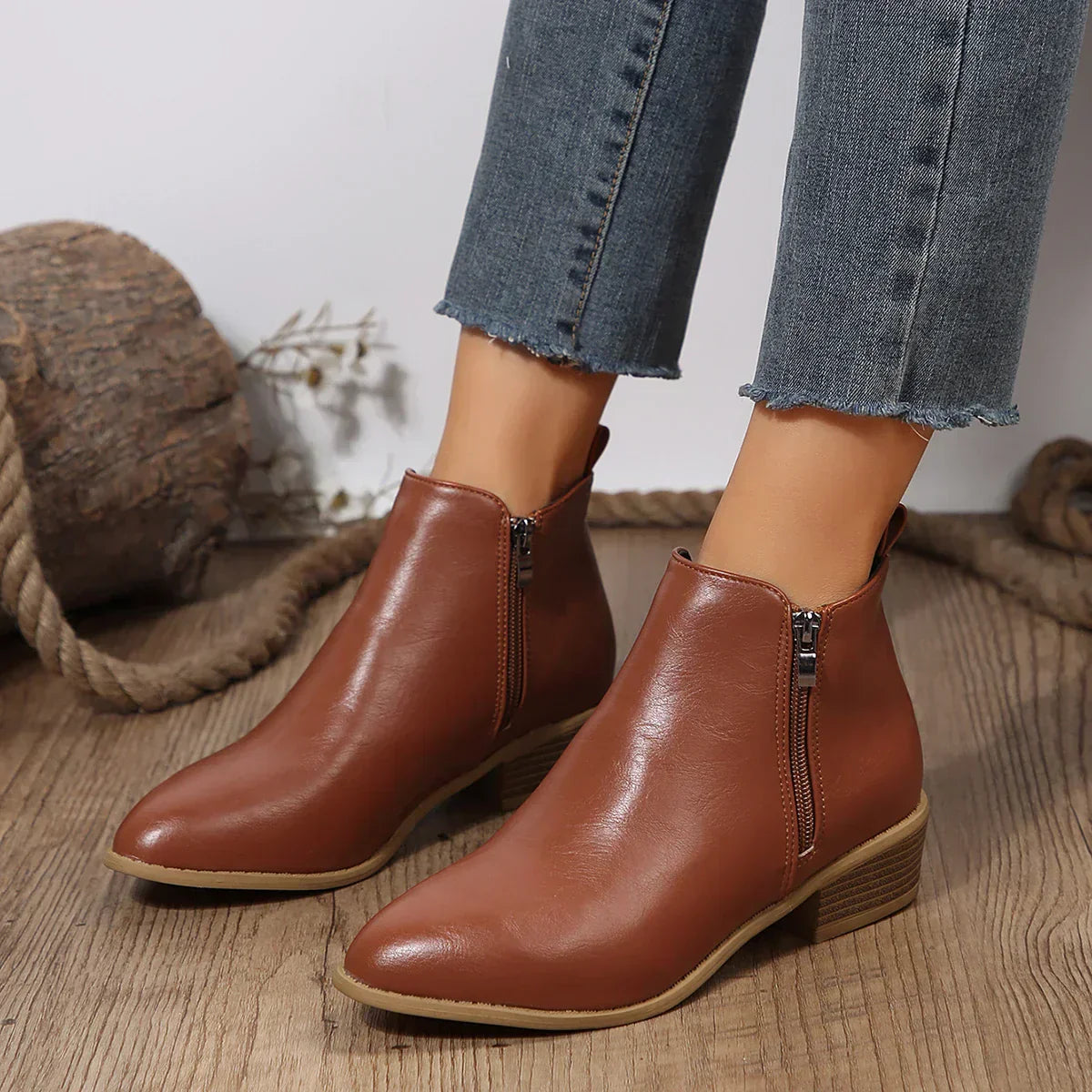 Comfortable Women's Spring Ankle Booties