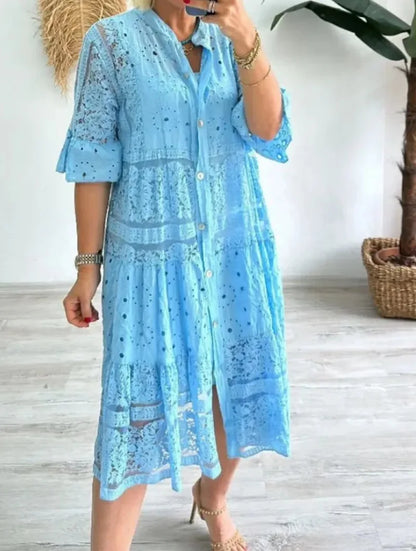 Elegant Floral Women's Dress