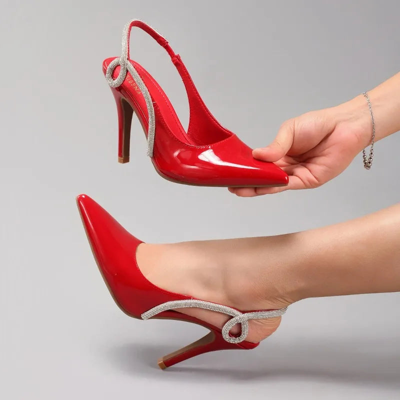 Women's Leather High Heels