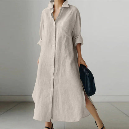 Women's Elegant Maxi Summer Dress - VibreMode