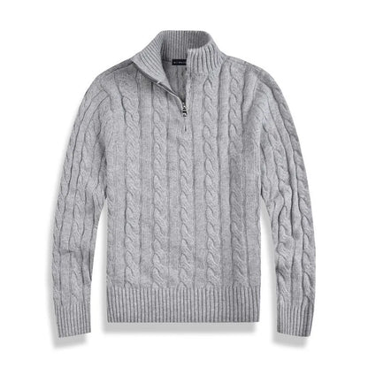 Men's Half Zip Sweater Classic Style
