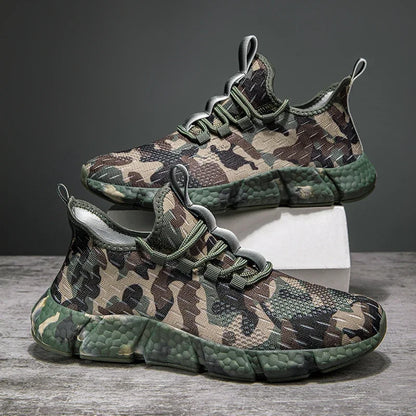 Army Green Camouflage Shoes