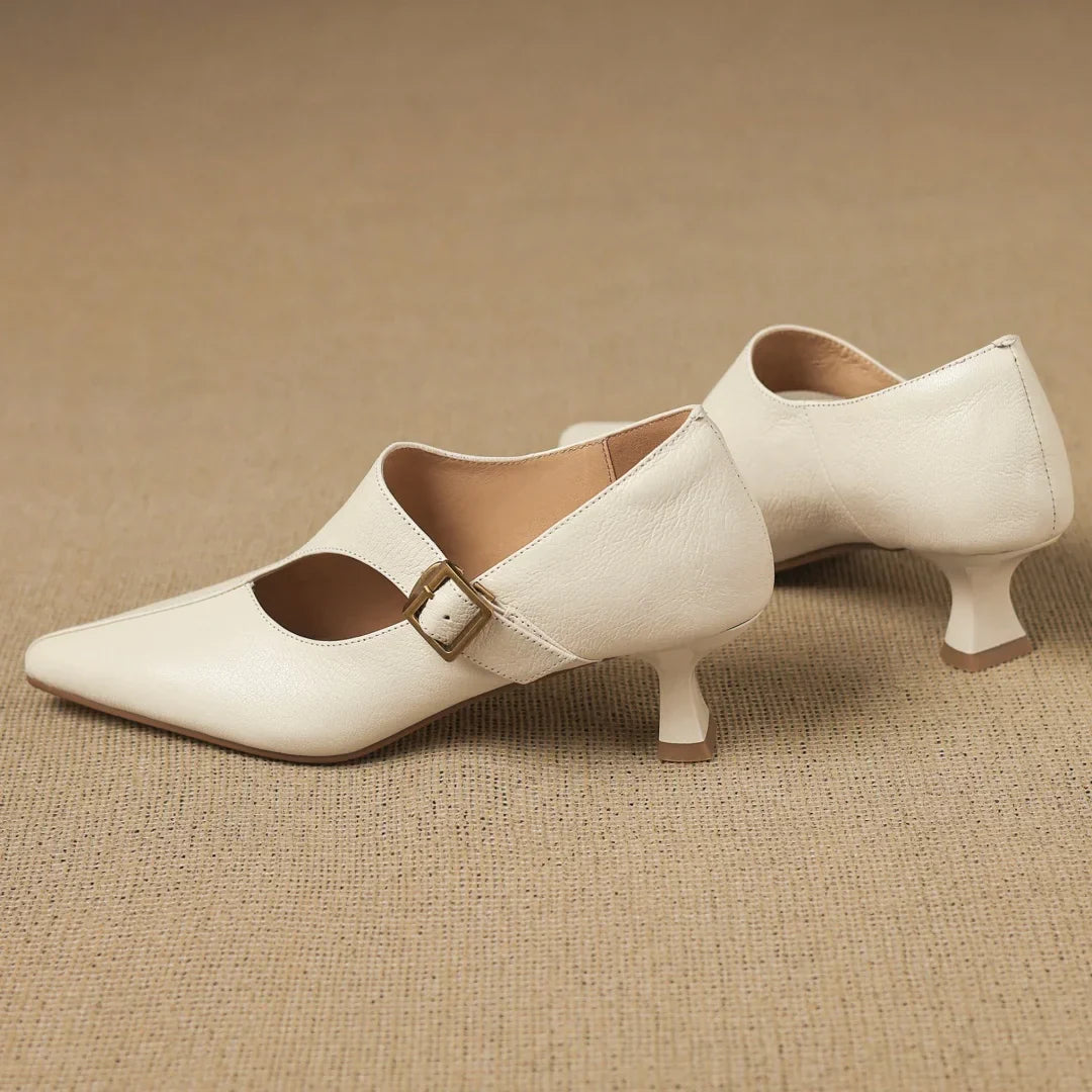 Women's Leather Dress Pumps