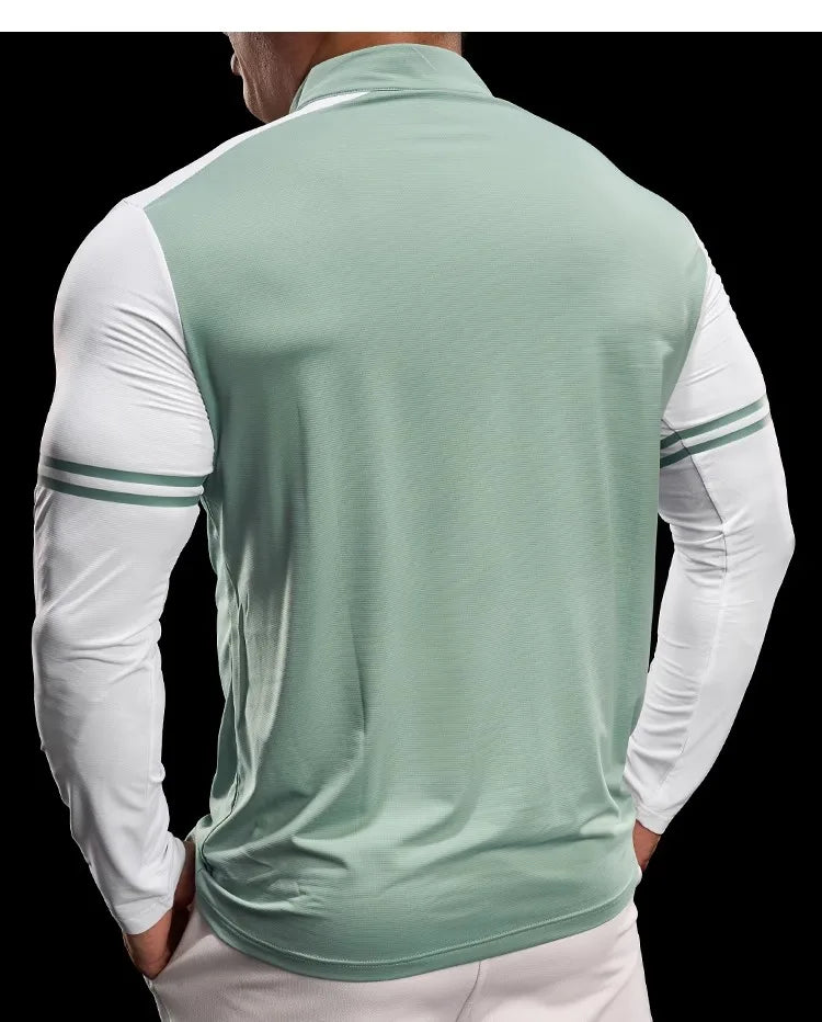 Men's Half-Zip Gym Shirt