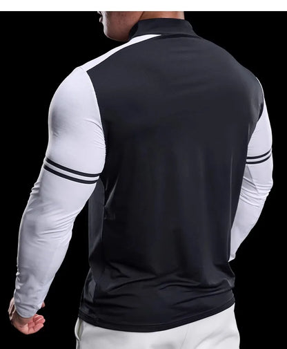 Men's Half-Zip Gym Shirt