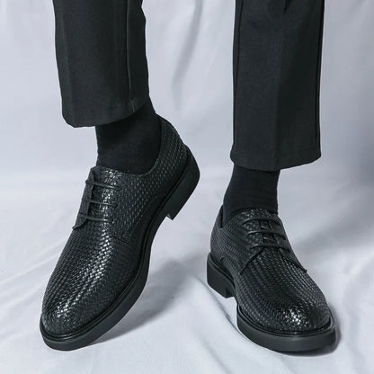 Classic Woven Leather Shoes