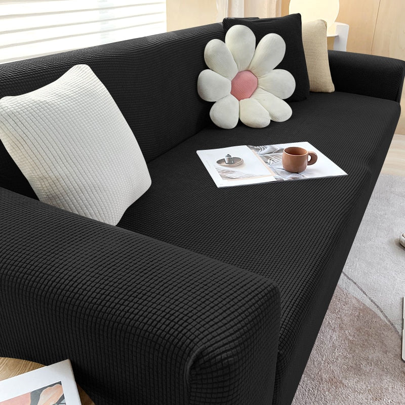 Stretch Sofa Slipcover Non-Slip Fabric Protector