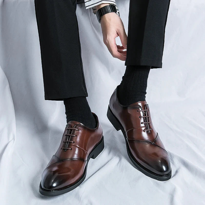 Classic Brown Leather Shoes