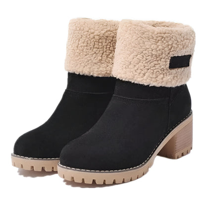 Kie Ankle High Leather Boots - VibreMode