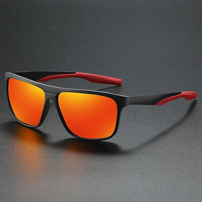 Bravos Rectangular Sunglasses Men's Polarized - VibreMode